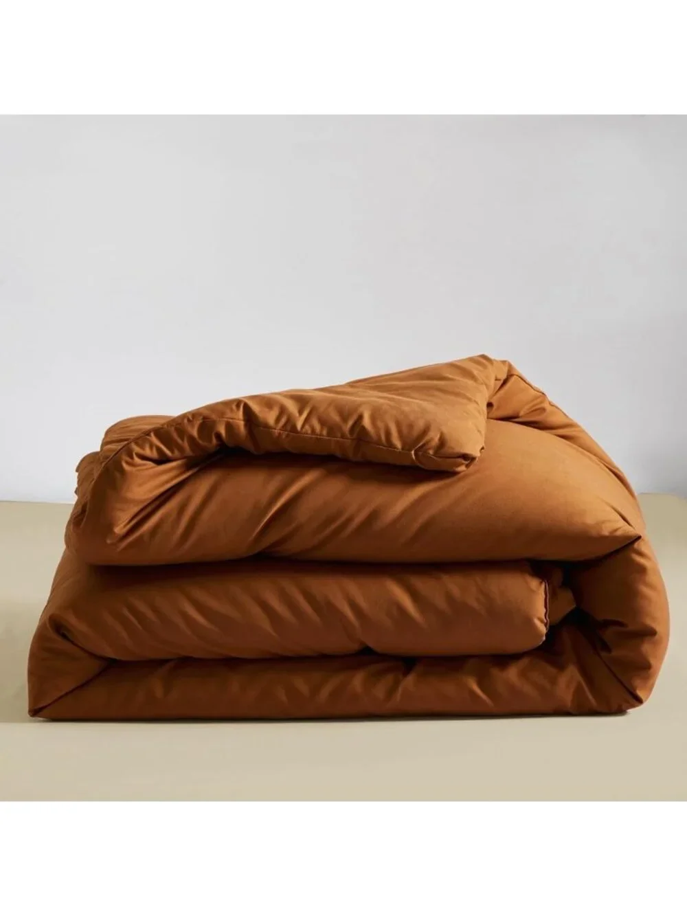 Cozy Pumpkin Comforter Set King - Soft Rust Terracotta Bedding, Warm Brown Quilt